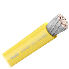 Pacer Yellow 4/0 AWG Battery Cable - Sold By The Foot [WUL4/0YL-FT] - Wire