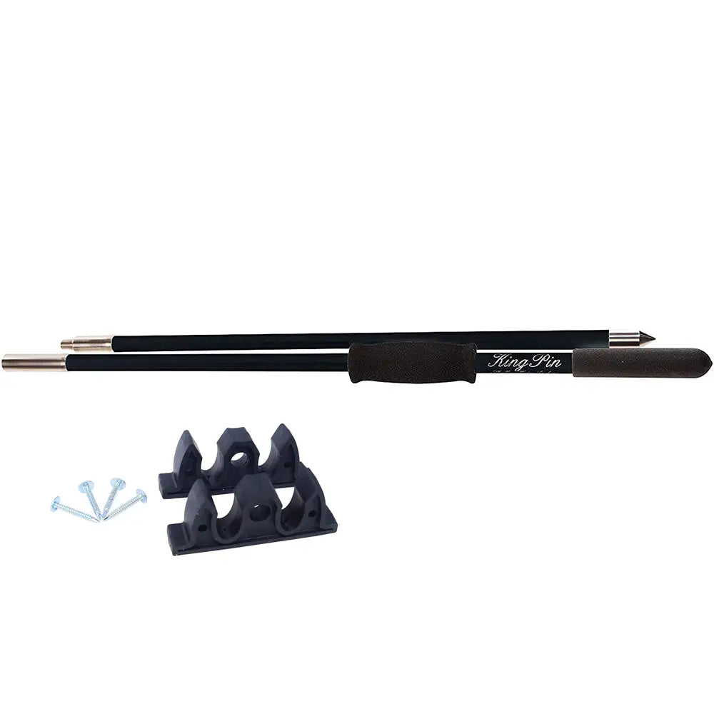 Panther 12 King Pin Anchor Pole - 2-Piece - Black [KPP120B] - Anchors