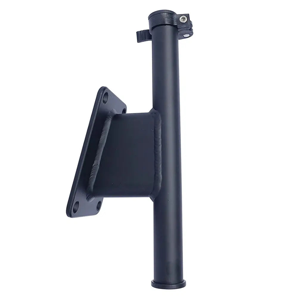 Panther 5’’ Set Back Transom Mount Bracket - Black - Powder Coat [KPS50B] - Anchoring Accessories