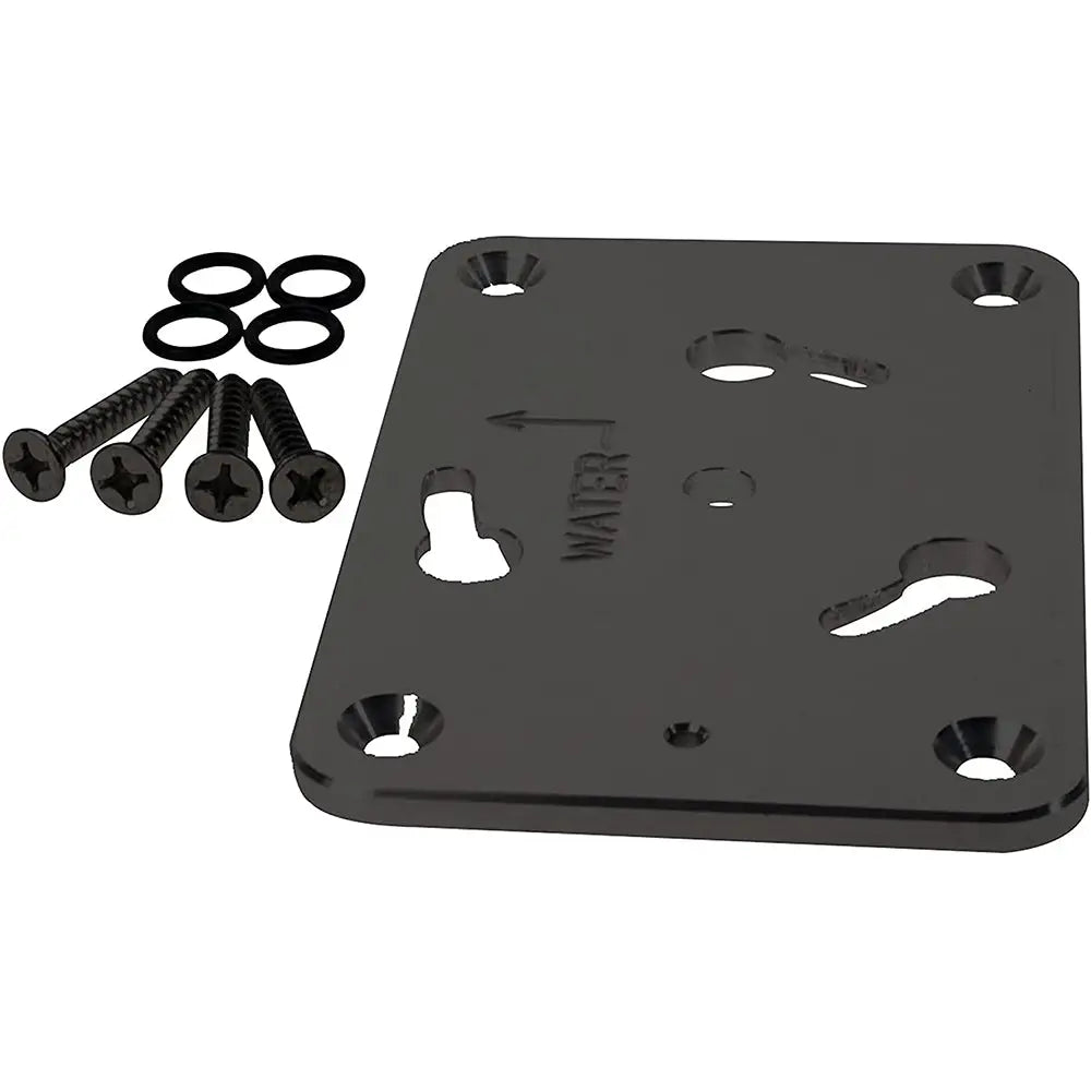 Panther Spare Bow Mount Base Kit f/ King Pin - Black - Powder Coat [KPBQCKB] - Anchoring Accessories
