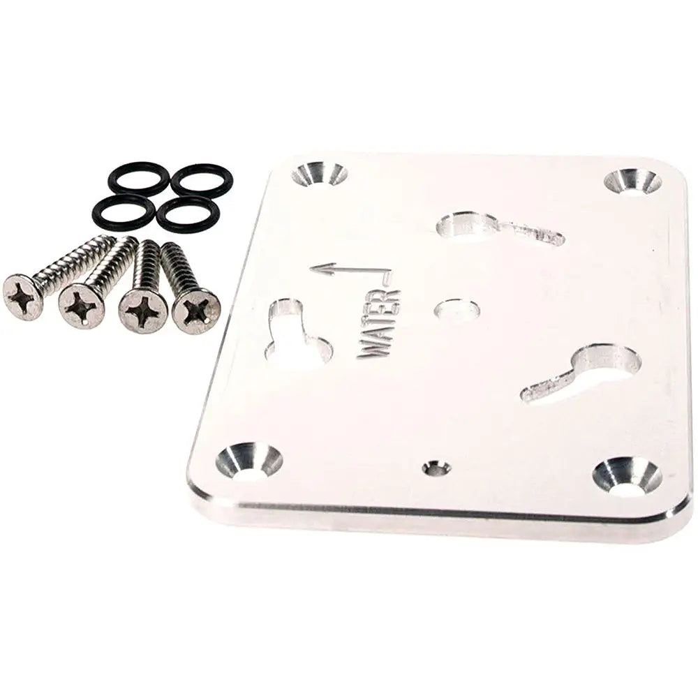 Panther Spare Bow Mount Base Kit f/ King Pin - Clear - Anodized [KPBQCKA] - Anchoring Accessories