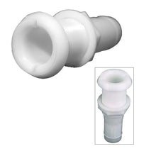 Perko 1-1/8’’ Thru-Hull Fitting f/Hose Narrow Flange - Plastic [0301DP6A] - Thru-Hull Fittings