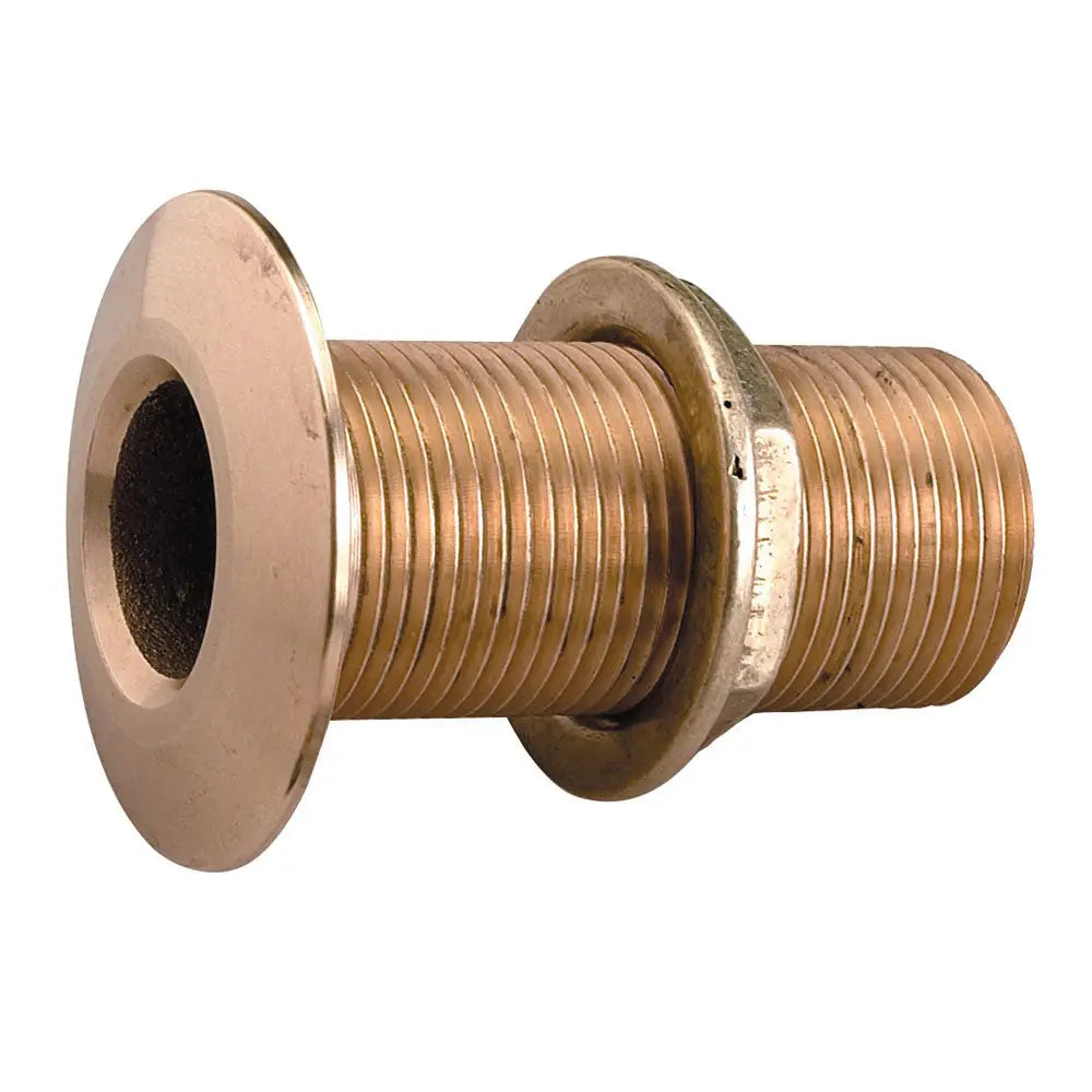 Perko 1/2’’ Thru-Hull Fitting w/Pipe Thread Bronze MADE IN THE USA [0322DP4PLB] - Thru-Hull Fittings