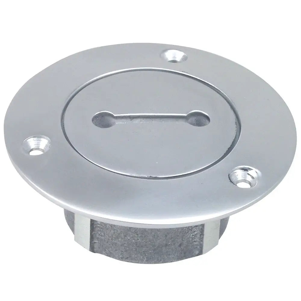 Perko 1’’ Chrome Unmarked Pipe Deck Plate [0528006CHR] - Deck Plates