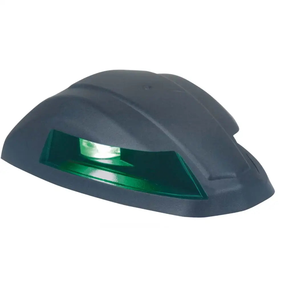 Perko 12V LED Bi-Color Navigation Light - Black Rounded [0655002BLK] - Navigation Lights