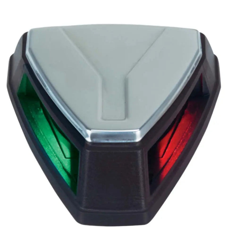 Perko 12V LED Bi-Color Navigation Light - Black/Stainless Steel [0655001BLS] - Navigation Lights