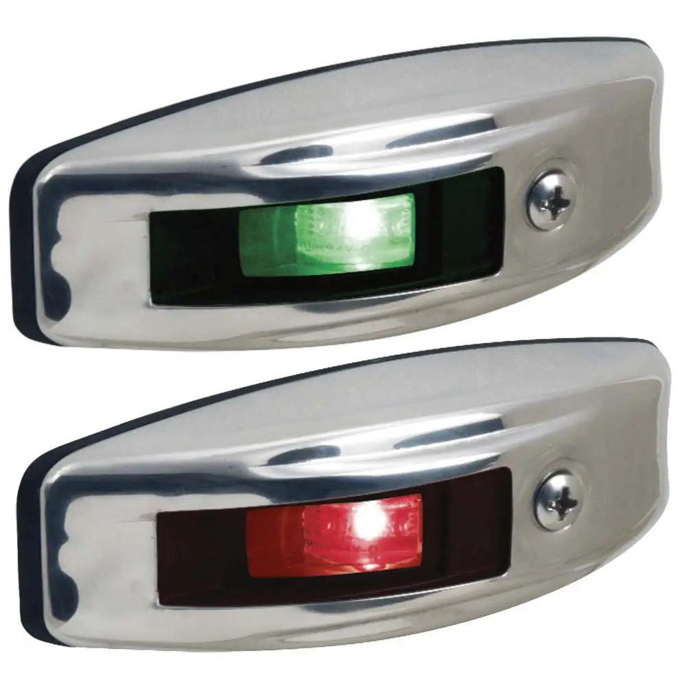 Perko 12V LED Side Light - Stainless Steel [0618000STS] - Navigation Lights