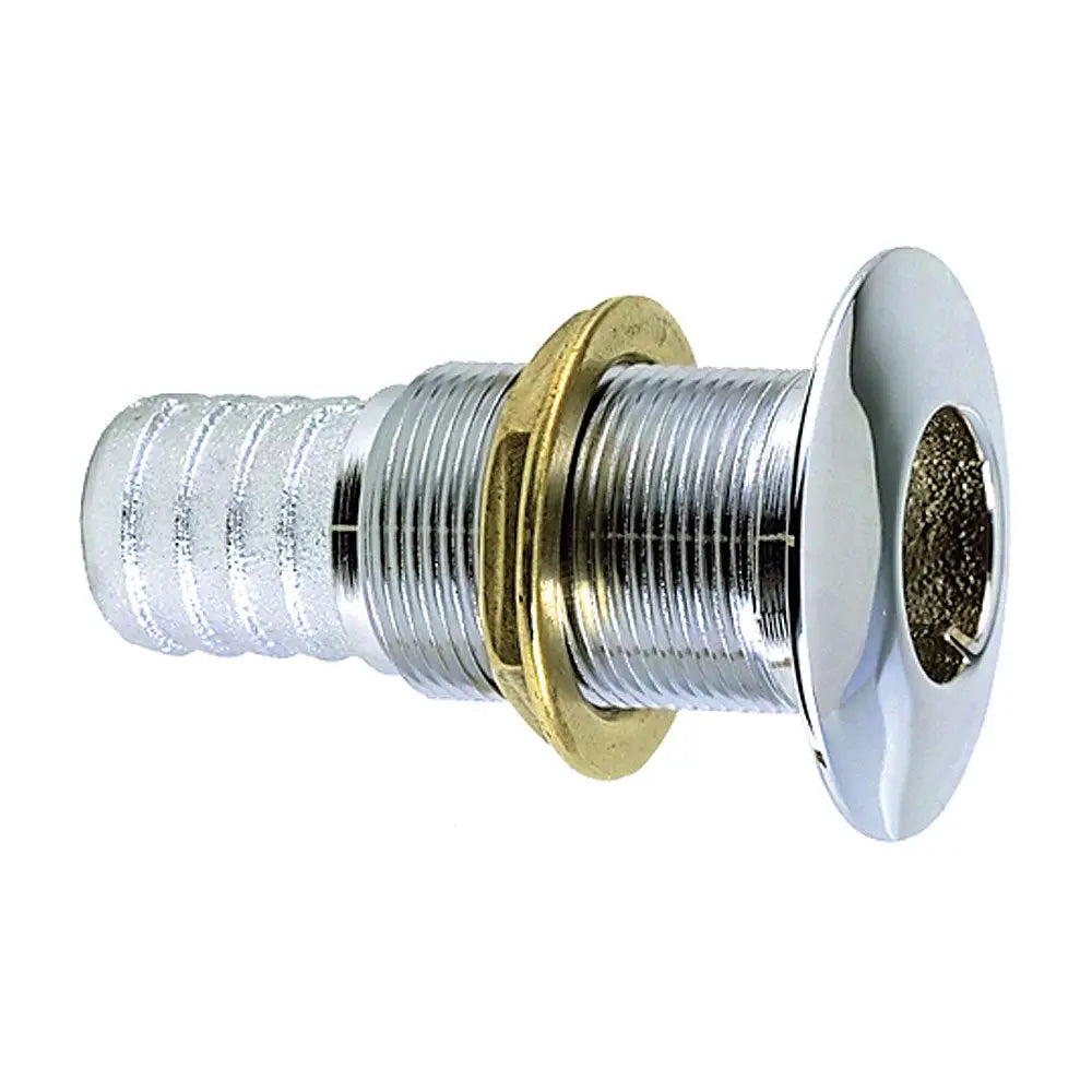 Perko 5/8’’ Thru-Hull Fitting f/ Hose Chrome Plated Bronze MADE IN THE USA [0350004DPC] - Thru-Hull Fittings