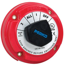 Perko 8503DP Medium Duty Battery Selector Switch w/Alternator Field Disconnect w/o Key Lock [8503DP] - Battery