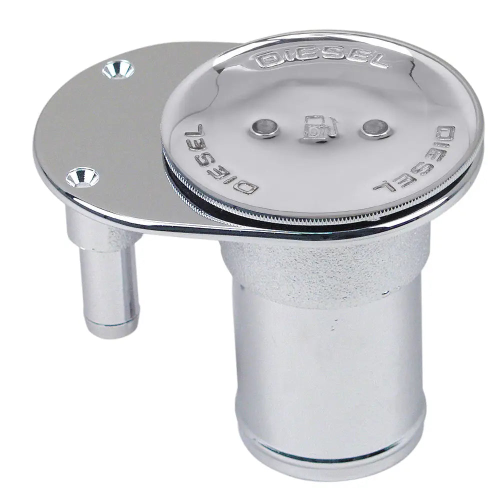 Diesel Perko Combination 2 Inch Hose Tank Vent Gas Fill Chrome Bronze - Deck Fills