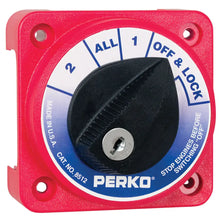 Perko Compact Medium Duty Battery Selector Switch w/Key Lock [8512DP] - Battery Management