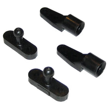 Perko Door Catches - Black Nylon - Pair [0559DP] - Latches