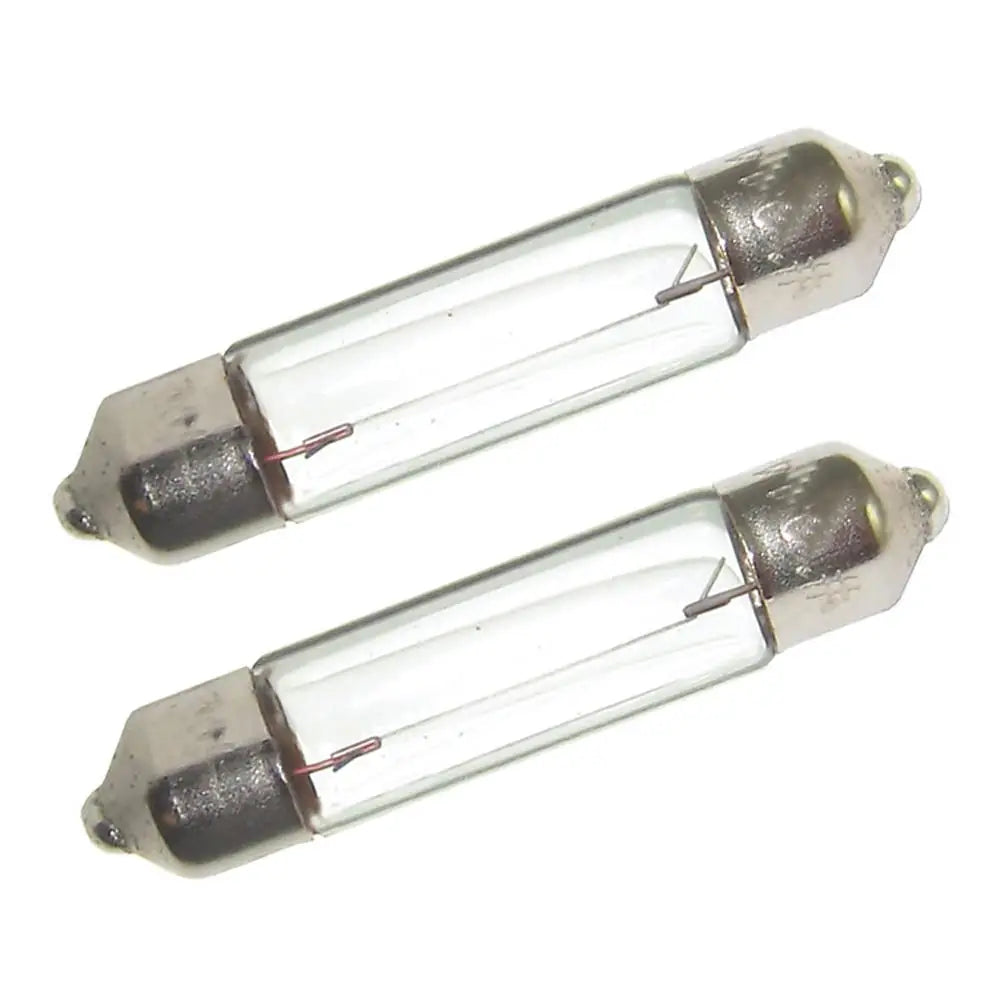 Perko Double Ended Festoon Bulbs - 12V 10W.74A - Pair [0070DP0CLR] - Bulbs