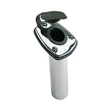 Perko Fishing Rod Holder - 65 Angled Flush Mount - Chrome Plated Zinc [1205DP0CHR] - Rod Holders