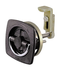 Perko Flush Latch - Non-Locking - 2.5’’ x 2.5’’ w/Offset Adjustable Cam Bar [0932DP2BLK] - Latches