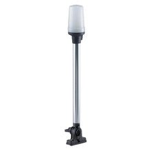 Perko Fold Down All-Round Pole Light - Vertical Mount - White [1137DP0CHR] - Navigation Lights