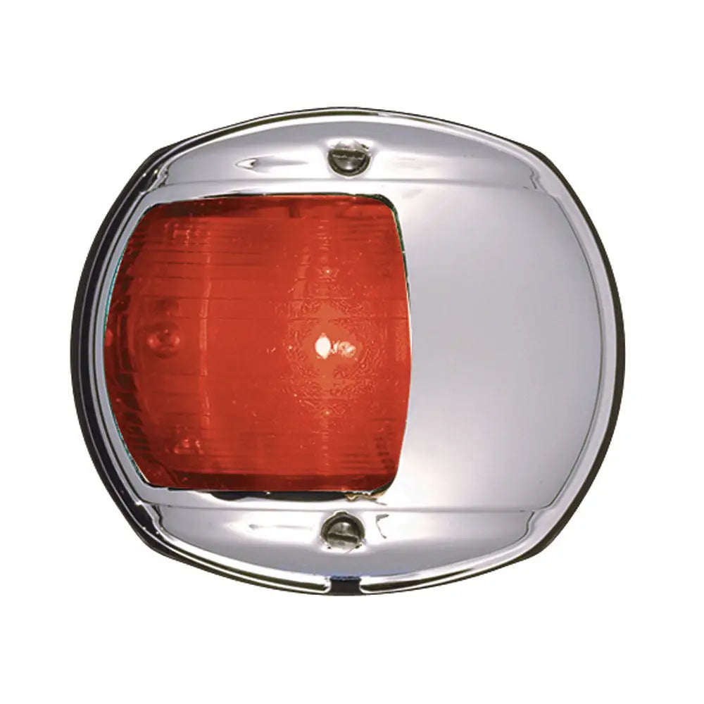 Perko LED Side Light - Red - 12V - Chrome Plated Housing [0170MP0DP3] - Navigation Lights