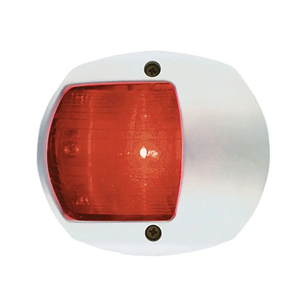 Perko LED Side Light - Red - 12V - White Plastic Housing [0170WP0DP3] - Navigation Lights