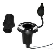 Perko Locking Collar Pole Light Mounting Base - 2 Pin - Round - Stainless Steel [1045P0SDP] - Accessories