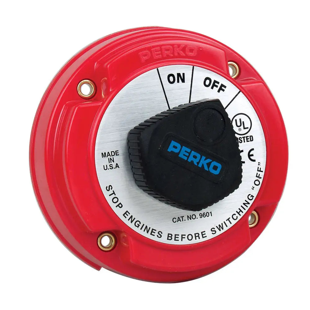 Perko Medium Duty Battery Disconnect Shut Off/On - 250 Amp Continuous 12-32VDC [9601DP] - Battery Management