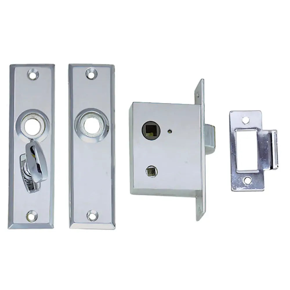 Perko Mortise Latch Set w/Turn Button [0960DP0CHR] - Latches