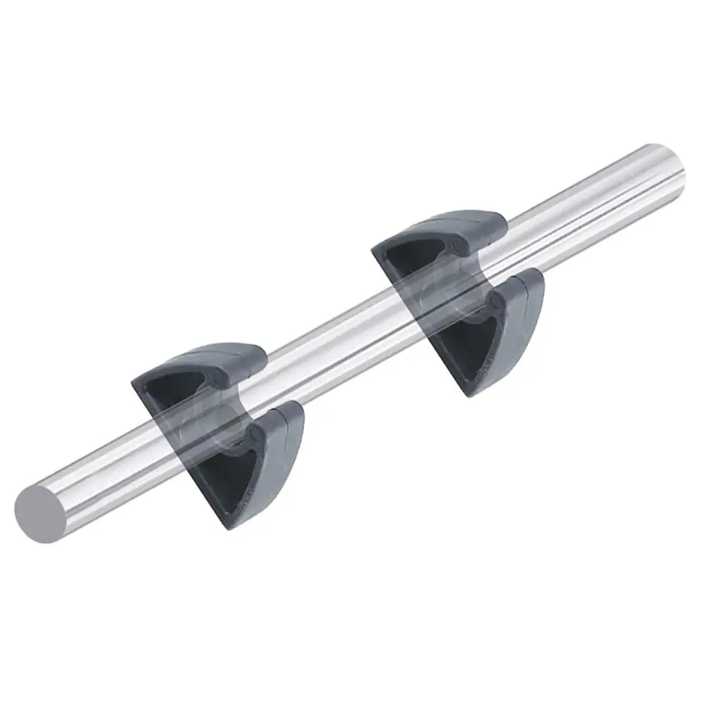 Perko Pole Storage Clips - Black - Pair [0477DP0BLK] - Hooks & Clamps