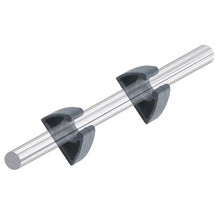 Perko Pole Storage Clips - Black - Pair [0477DP0BLK] - Hooks & Clamps