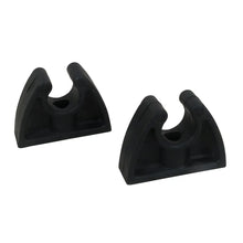 Perko Pole Storage Clips - Black - Pair [0477DP0BLK] - Hooks & Clamps