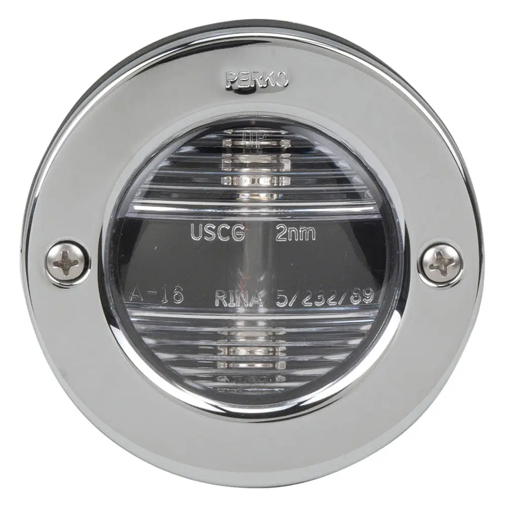 Perko Vertical Mount Stern Light 12VDC w/STS Bezel [0946DP1STS] - Navigation Lights