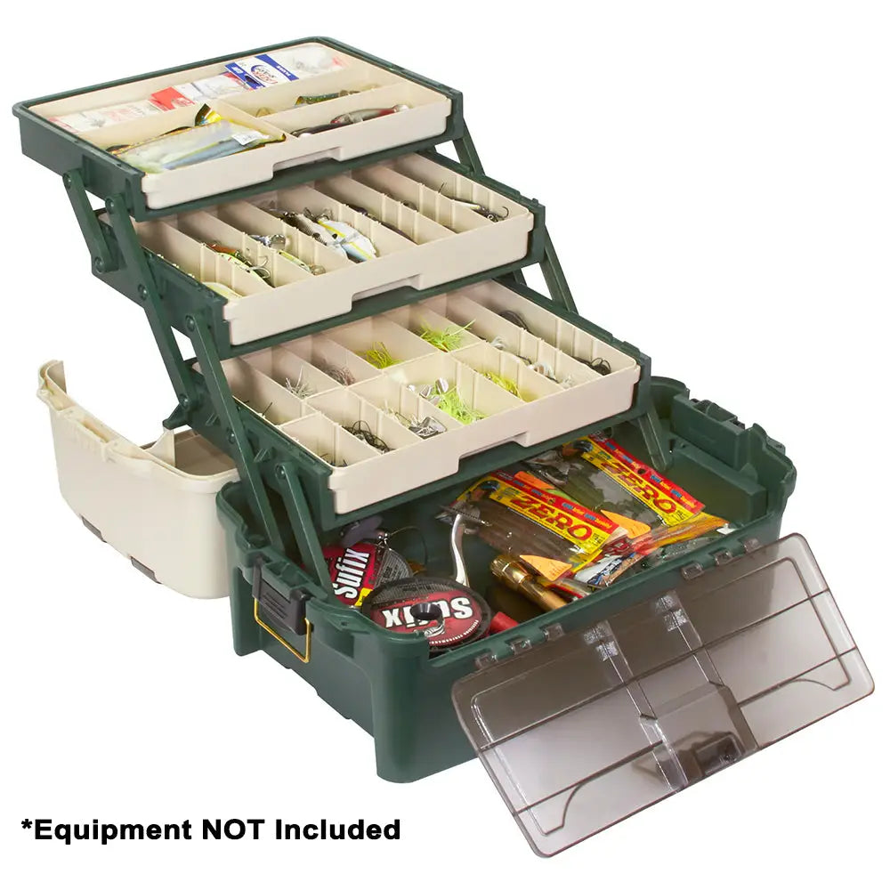 Plano 3-Tray Hybrid Hip Tackle Box Forest Green - Tackle Storage