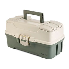 Plano Three-Tray Tackle Box - Green/Tan [P000407] - Tackle Storage