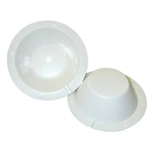 Poly-Planar 8-1/2’’ Speaker Back Cover - White [SBC-2] - Display Mounts