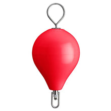 Polyform 13.5’’ CM Mooring Buoy w/SS Iron - Red [CM-2-SS RED/SS] - Buoys