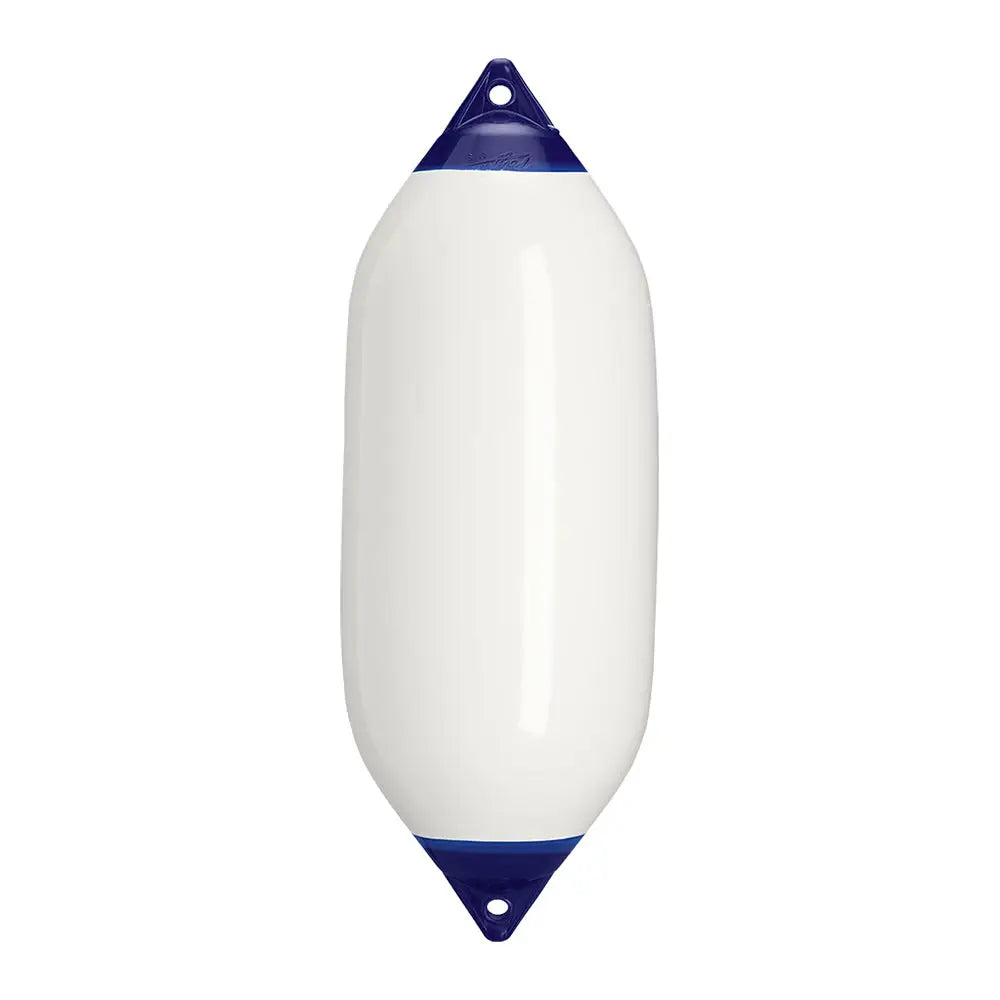 Polyform F-7 Twin Eye Fender 15’’ x 41’’ - White [F-7 WHITE] - Fenders