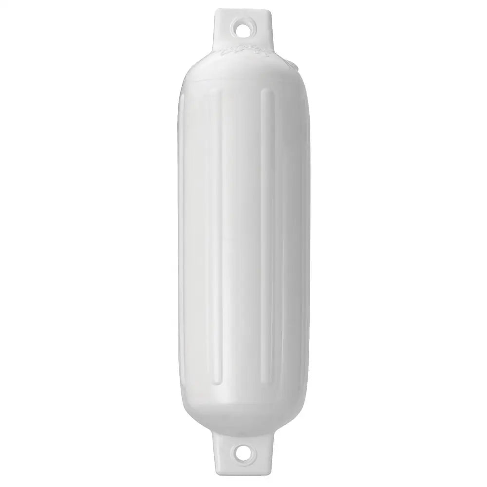 Polyform G-1 Twin Eye Fender 3.5’’ x 12.8’’ - White [G-1 WHITE] - Fenders