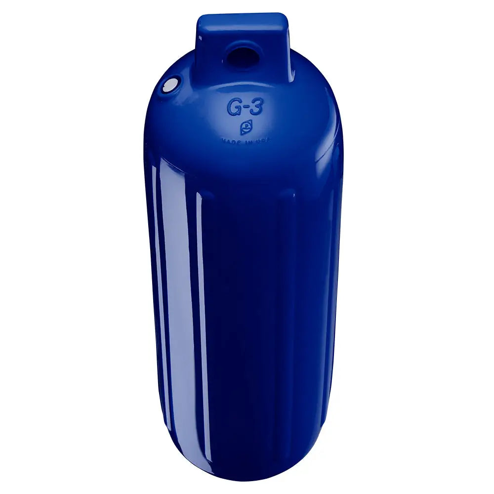 Polyform G-3 Twin Eye Fender 5.5’’ x 19’’ - Cobalt Blue w/Adapter [G-3 COBALT BLUE W/AIR ADAPTER] - Fenders