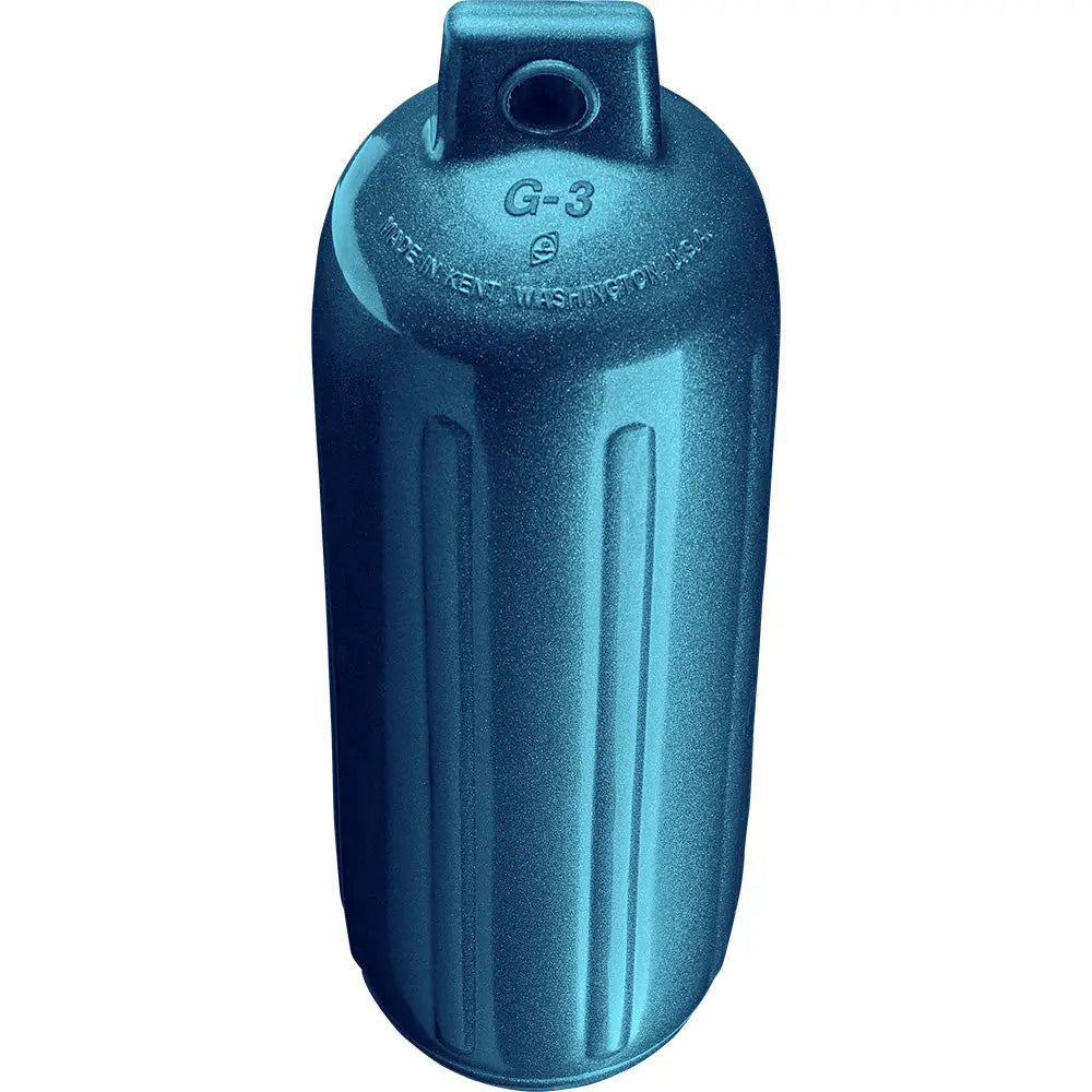 Polyform G-3 Twin Eye Fender 5.5’’ x 19’’ - Metallic Blue [G-3 METALLIC BLUE] - Fenders