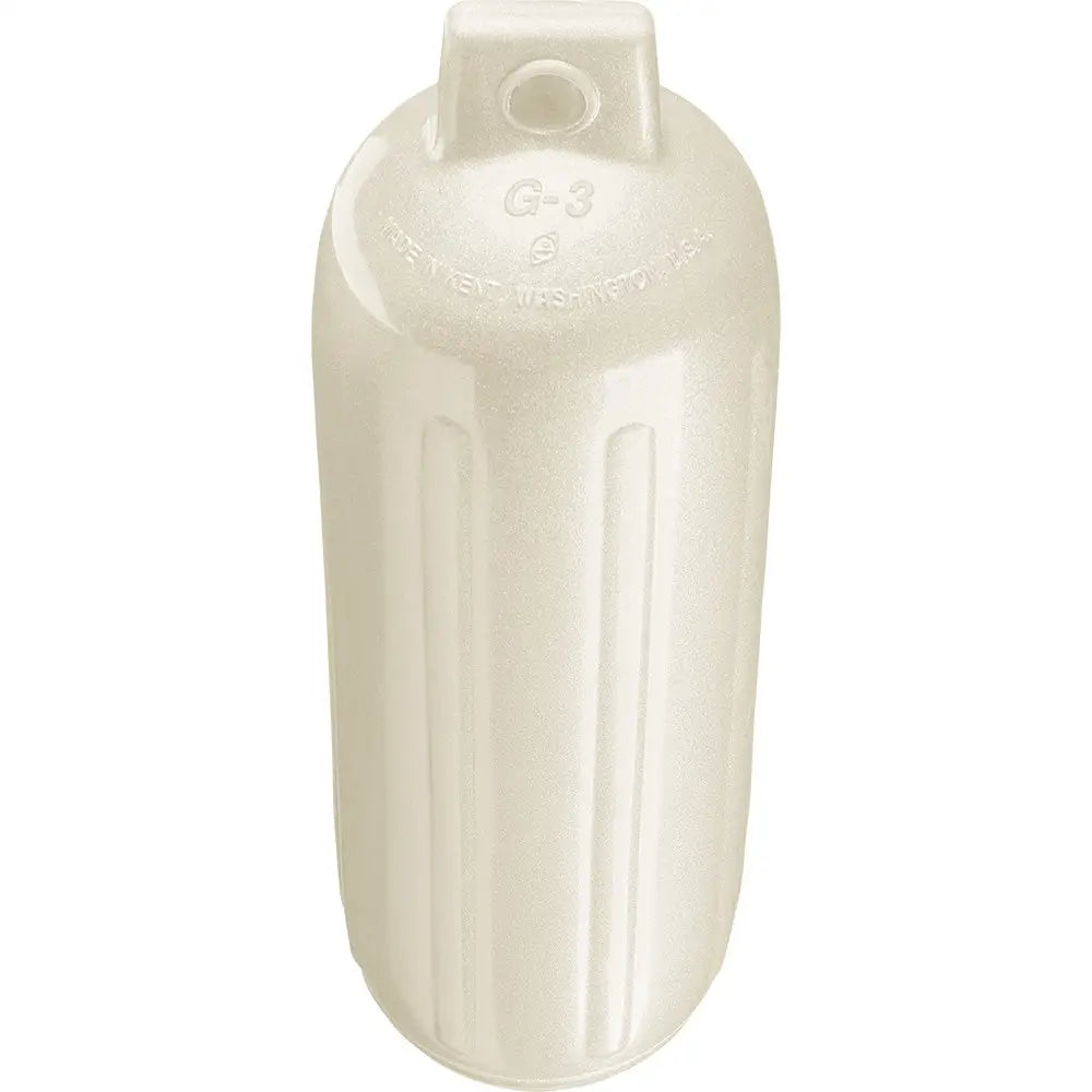Polyform G-3 Twin Eye Fender 5.5’’ x 19’’ - Metallic White [G-3 METALLIC WHITE] - Fenders