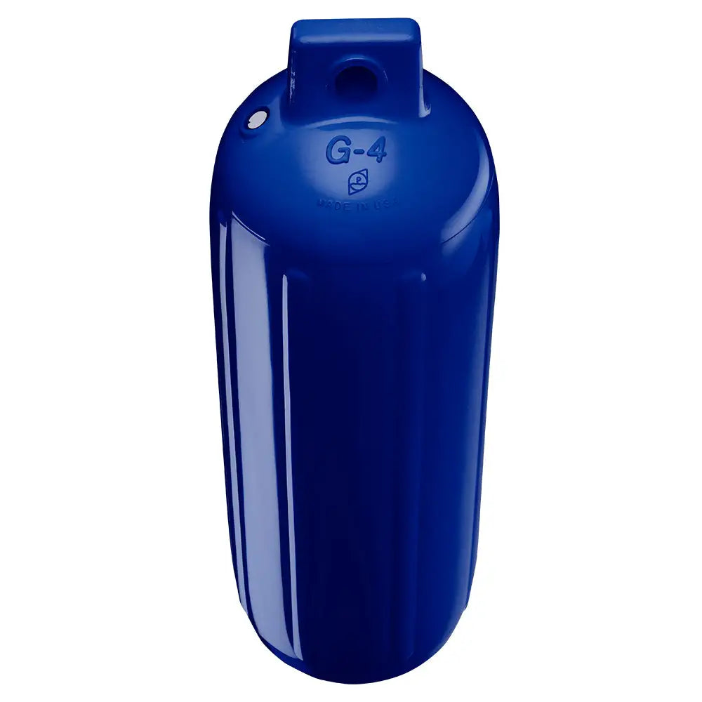 Polyform G-4 Twin Eye Fender 6.5’’ x 22’’ - Cobalt Blue w/Adapter [G-4 COBALT BLUE W/AIR ADAPTER] - Fenders