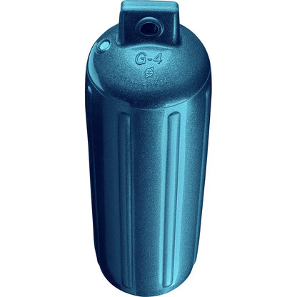 Polyform G-4 Twin Eye Fender 6.5’’ x 22’’ - Metallic Blue [G-4 METALLIC BLUE] - Fenders