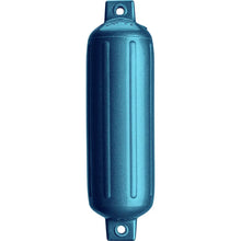 Polyform G-4 Twin Eye Fender 6.5’’ x 22’’ - Metallic Blue [G-4 METALLIC BLUE] - Fenders