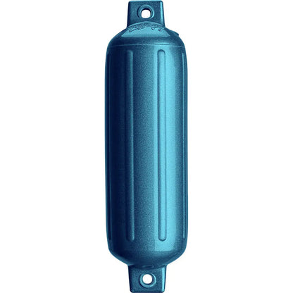 Polyform G-4 Twin Eye Fender 6.5’’ x 22’’ - Metallic Blue [G-4 METALLIC BLUE] - Fenders