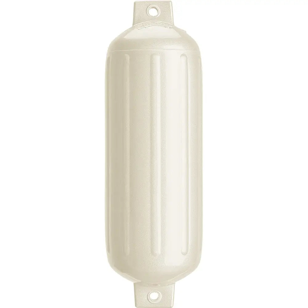 Polyform G-5 Twin Eye Fender 8.8’’ x 26.8’’ - Metallic White [G-5 METALLIC WHITE] - Fenders