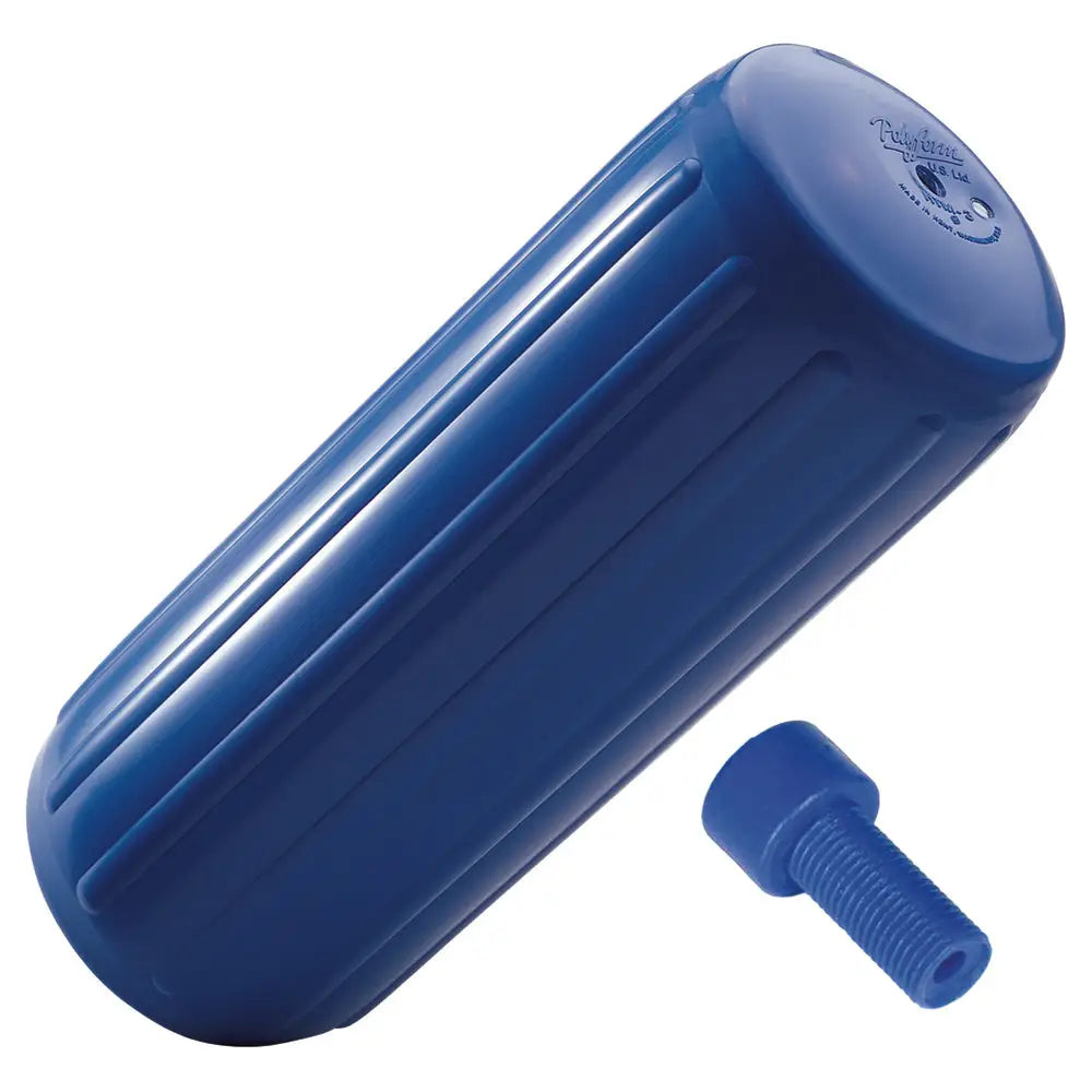 Polyform HTM-4 Fender 13.5’’ x 34.8’’ - Blue w/Adapter [HTM-4 BLUE W/AIR ADAPTER] - Fenders