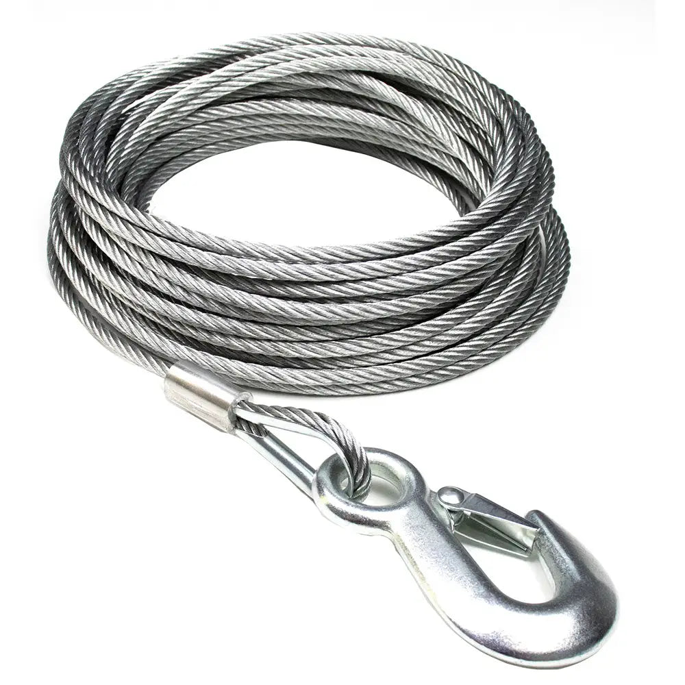 Powerwinch 25’ Cable Assembly Kit f/RC23 RC30 712 912 915 [R3005] - Winch Straps & Cables