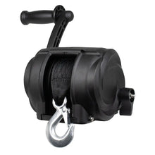 Powerwinch Premier Series Winch 2000lb 8’’ Crank Arm - Carbon Black [21300-W-2000-8-B-R] - Trailer Winches