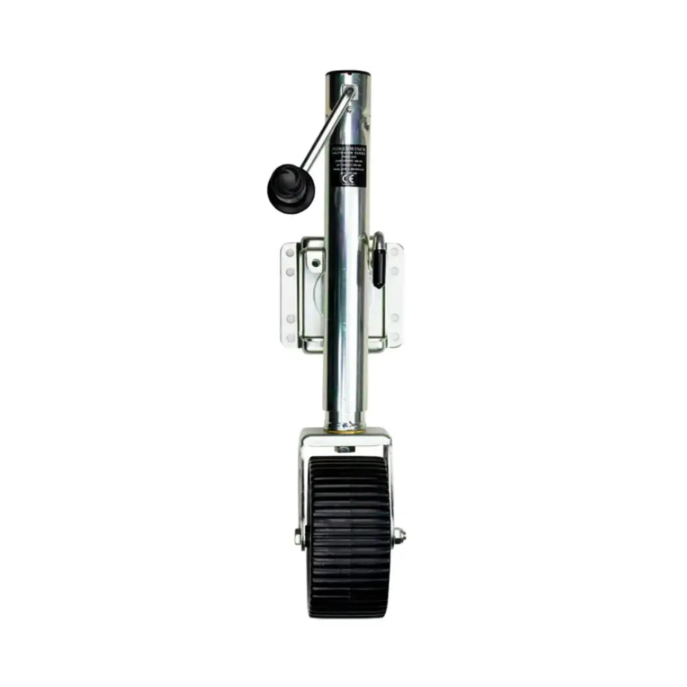 Powerwinch Saltwater Series Jack - 1500lb Bolt-On Single Wheel Wide Zinc 500+ HR Salt Spray [21600-J-1500-B1W-Z-R]