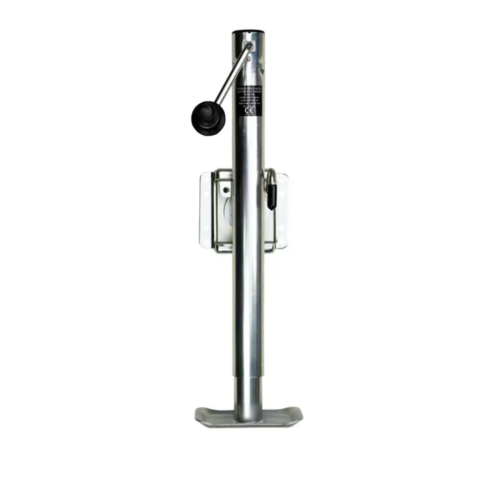 Powerwinch Saltwater Series Jack - 2500lb Bolt-On Flat Plate Zinc 500+ HR Salt Spray [21600-J-2500-BF-Z-R] - Jacks &