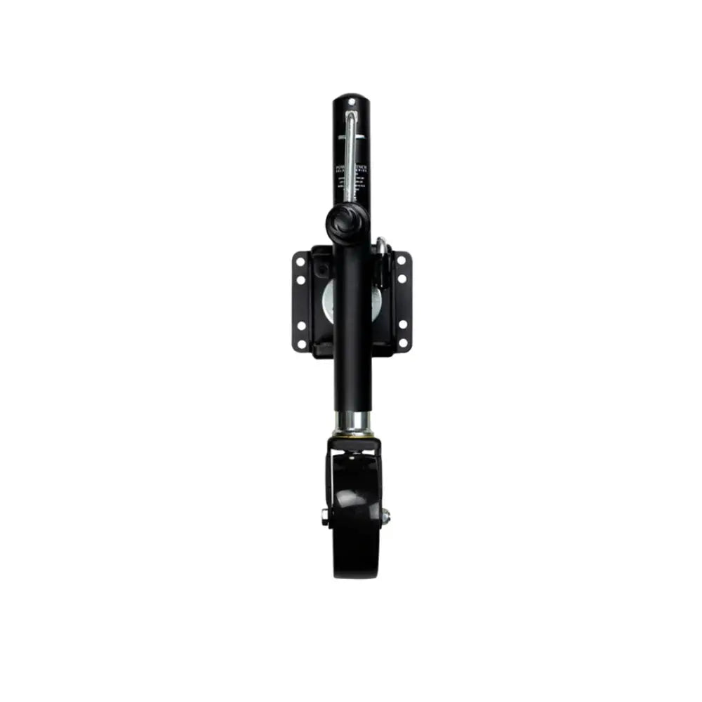 Powerwinch Select Series Jack - 1000lb Bolt-On Single Wheel Carbon Black [21400-J-1000-B1-B-R] - Jacks & Dollies