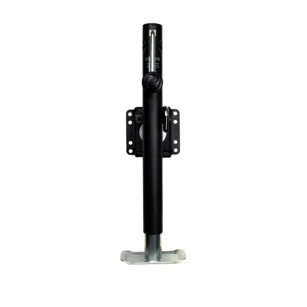 Powerwinch Select Series Jack - 2500lb Bolt-On Flat Plate Carbon Black [21400-J-2500-BF-B-R] - Jacks & Dollies